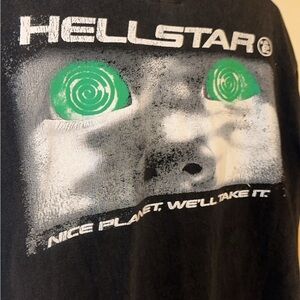 Hellstar “nice planet we’ll take it” Rare T shirt